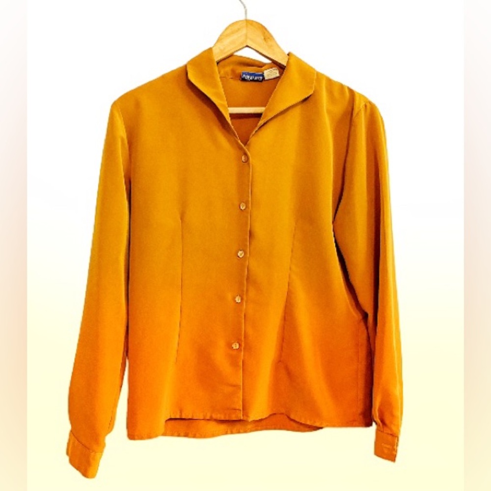 Vintage Mustard ANNA Blouse